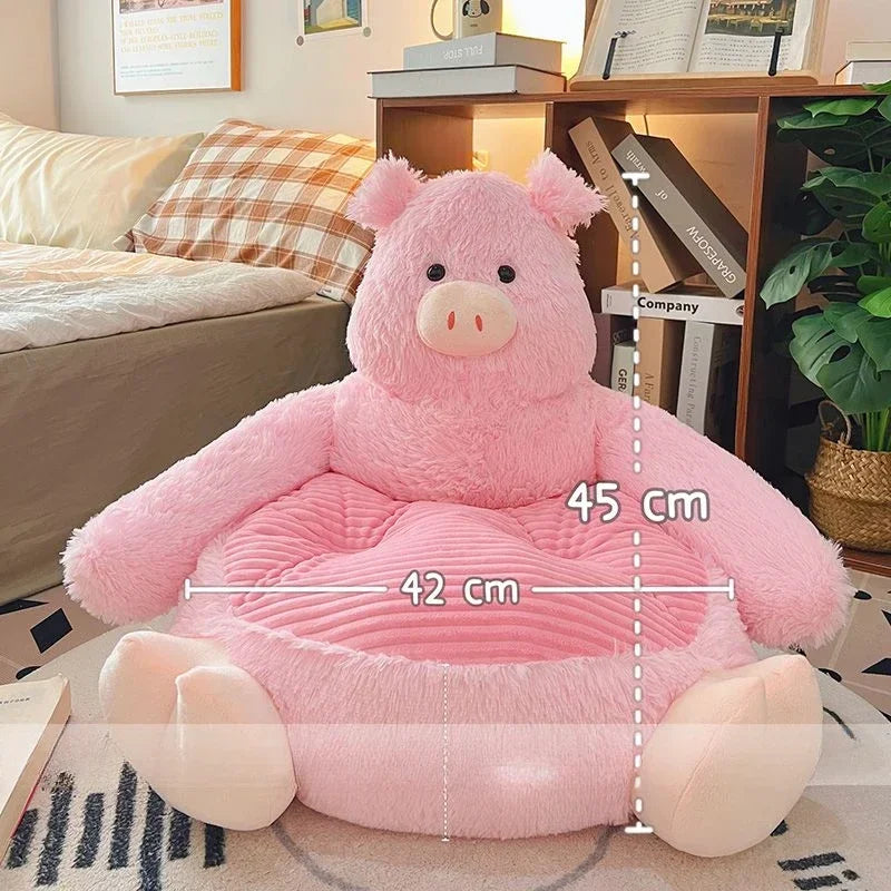 Puff Armchairs Children Sofa Girl Bean Bags Lovable Soft Children Sofa Bedroom Lightweight Sillones Puff Children's Furniture