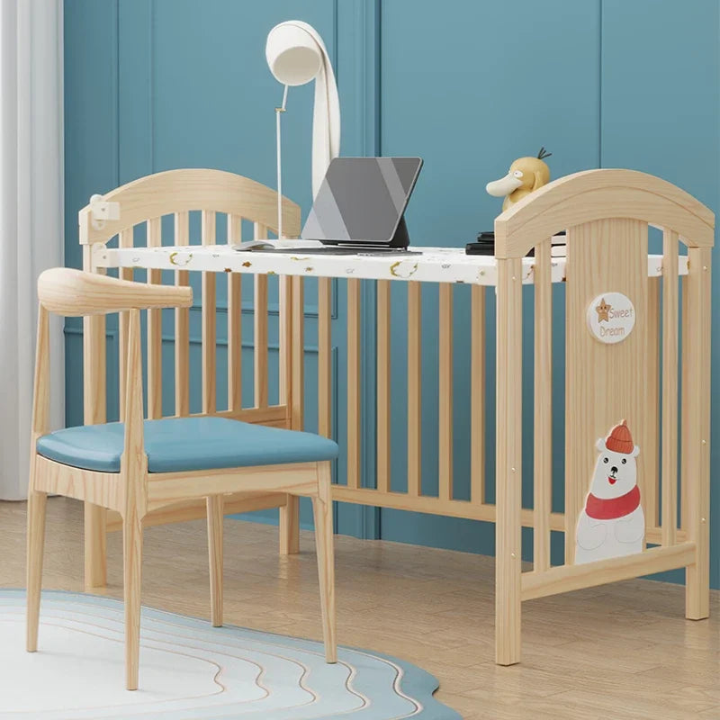 Cama Madre-hijos Niño Niño Camas Niños 1 Años 10 Adelante Lujo Infantil Individual Letto Per Bambini Toddler Madera