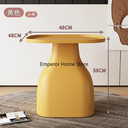 Round Stool Children Plastic Shoe Changing Coffee Table Low Stool Dresser Chair Hourglass Shaped Entrance Hall Furniture 발받침