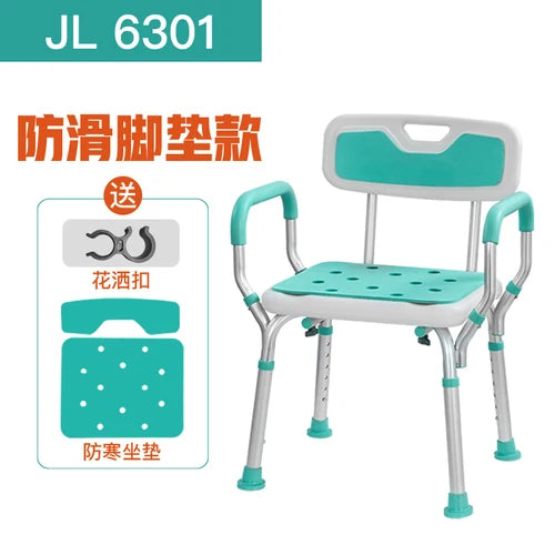 Chaise de salle de bain pliante pour douche, toilettes, pot accroupi, tabouret pour enfants, sauna portable, tabouret haut pour personnes âgées, meubles tendance