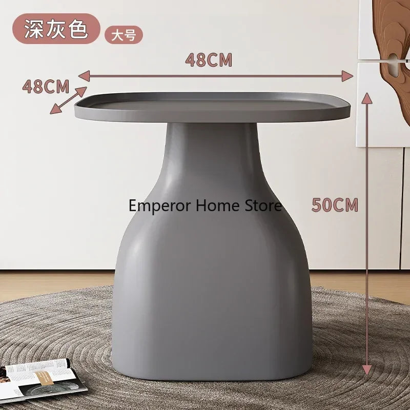 Round Stool Children Plastic Shoe Changing Coffee Table Low Stool Dresser Chair Hourglass Shaped Entrance Hall Furniture 발받침