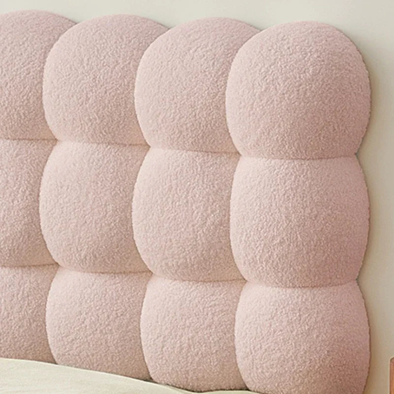 Têtes de lit doubles Tatami Coussin Fille Têtes de lit rose doux Enfants Meubles modernes pour un dortoir Meubles de chambre à coucher