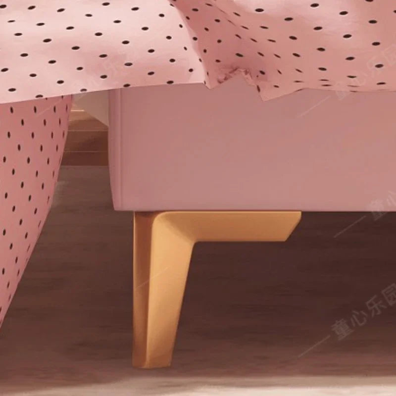 Cama doble moderna de lujo de princesa para niños y niñas, diseño Queen Loft, marcos de cama para niños, somieres y marcos de cama para bebés, muebles