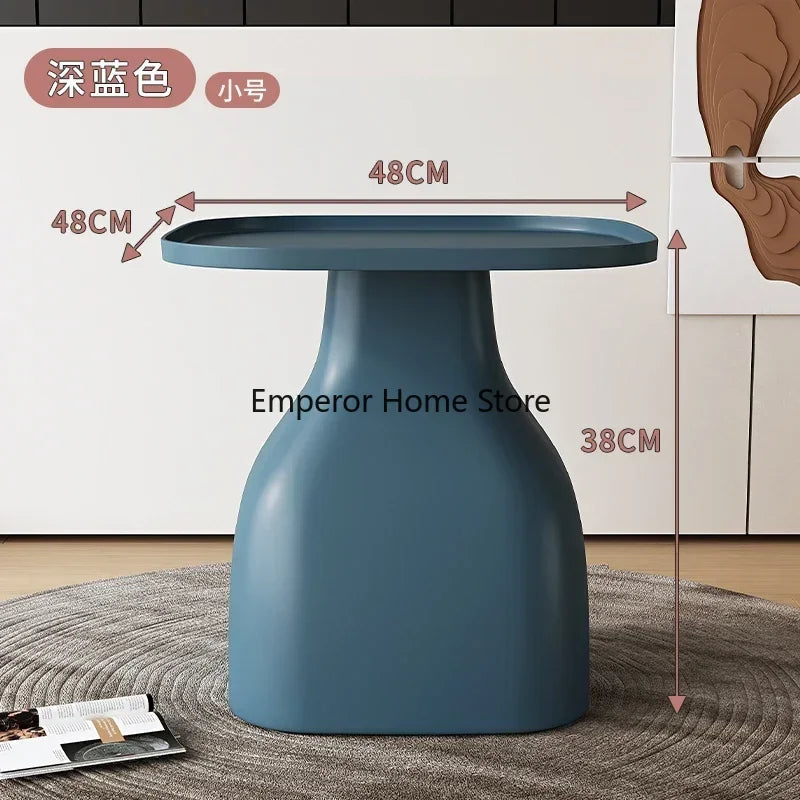 Round Stool Children Plastic Shoe Changing Coffee Table Low Stool Dresser Chair Hourglass Shaped Entrance Hall Furniture 발받침