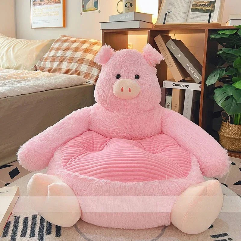 Puff Armchairs Children Sofa Girl Bean Bags Lovable Soft Children Sofa Bedroom Lightweight Sillones Puff Children's Furniture