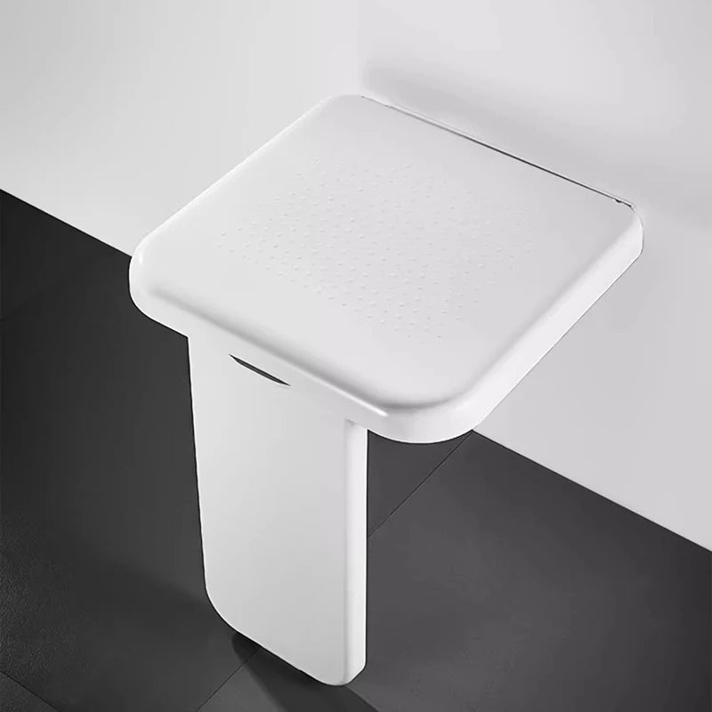 Silla de baño montada en la pared, taburete de masaje para niños, taburete de maquillaje para discapacitados, taburete plegable, muebles posmodernos