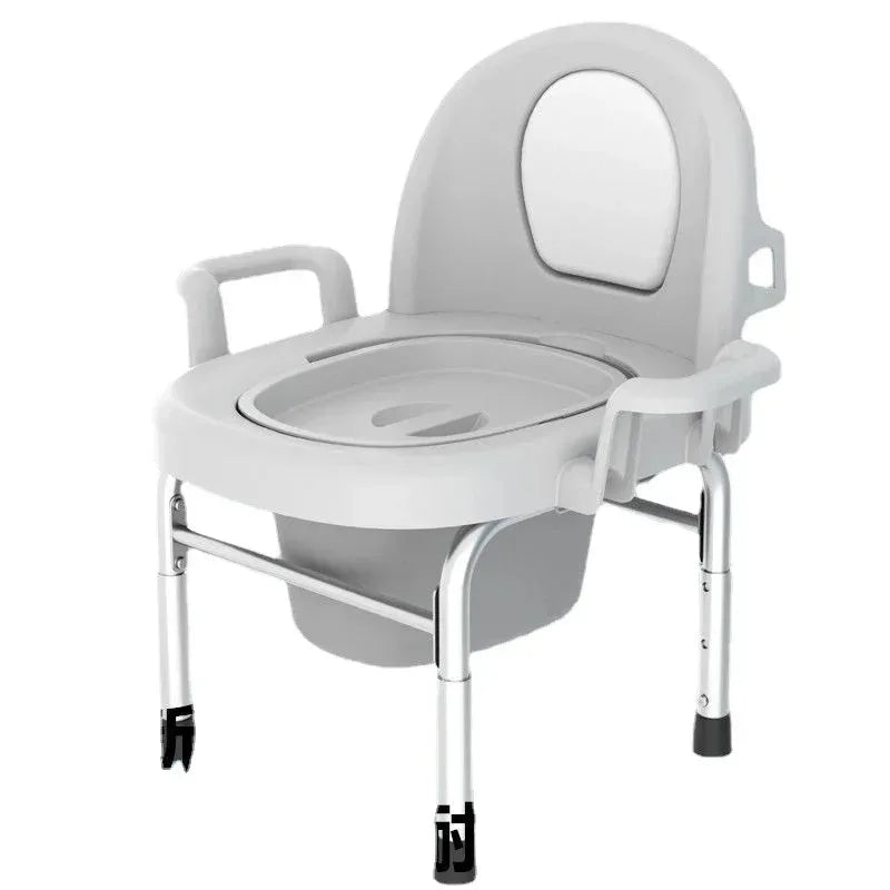 Portable Toilet Chair Sitting Stool Chair Elderly Pregnant Children Portable Squat Toilet Room Bedside Toilet Seat Non-slip