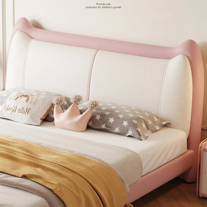 Lit pour enfants unique et joli en forme d'animal, lit de princesse de luxe en bois massif, meubles pour la maison