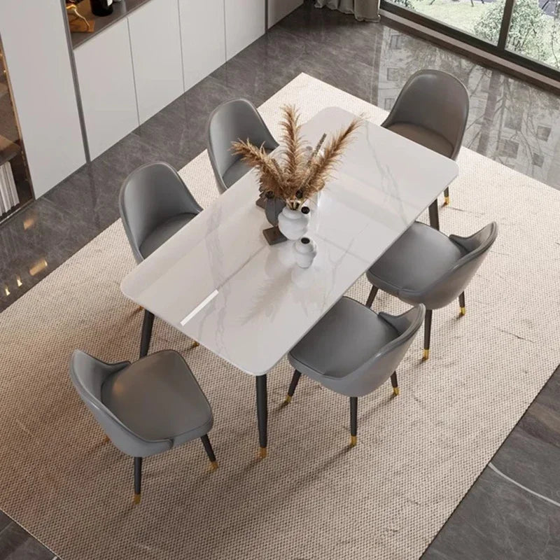 Living Room Chairs Modern Kitchen Table Cafe Home Furniture China Luxury Center Sets Rectangular Dining Tables Mesa Restaurant