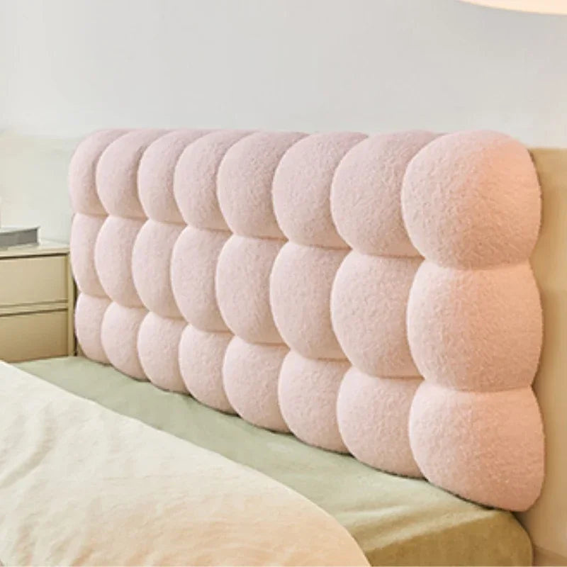 Têtes de lit doubles Tatami Coussin Fille Têtes de lit rose doux Enfants Meubles modernes pour un dortoir Meubles de chambre à coucher