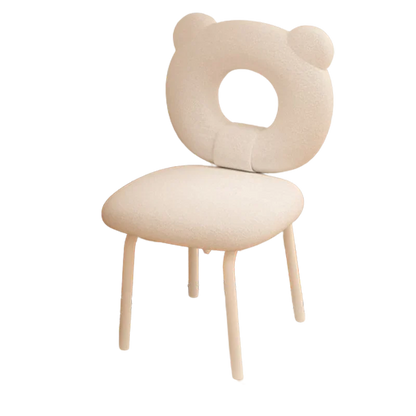 Chaise de vanité portable mignonne et élégante pour enfants, tabouret de maquillage mobile en métal, design, chaise de vanité pour salle de maquillage