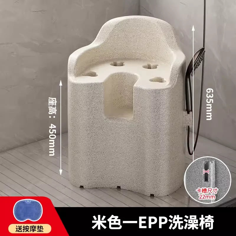 Taburete de plástico para pies, para acampar, para niños, sauna, pequeño, bajo, apilable, para dormitorio, maquillaje, baño, pasillo, muebles posmodernos