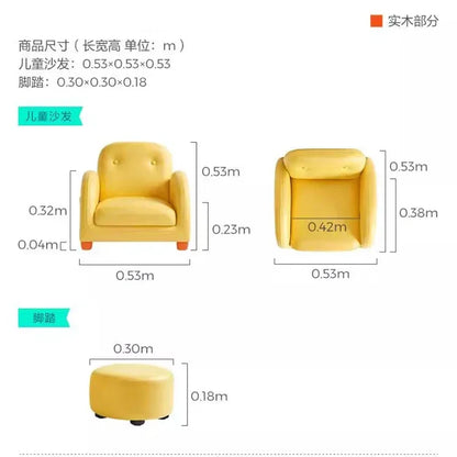 Kinder Couch Sofa Baby Kid Toddler Kids Child Furniture Enfants Mini Canapés pour Enfants Chaise de Chambre d'Enfants Kawaii Ouvre la Chambre