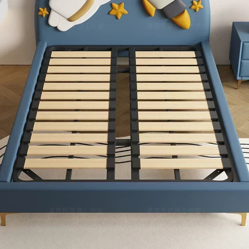 Luxury Unique Childrens Bed Frame Modern Comferter Loft Bed Headboards Kids Cama De Casal Bedroom Furniture