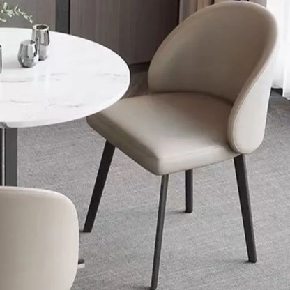 Sillas ligeras para dormitorio, muebles para una sola persona, sillas de jardín de lujo de diseño avanzado, sillas de comedor modernas para balcón