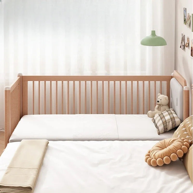 Luxury Kids Bed Child Hut Lіko Baby Things Handrail Safety Children Bassinets Newborn Children's Family Cama Infantil 10 Years