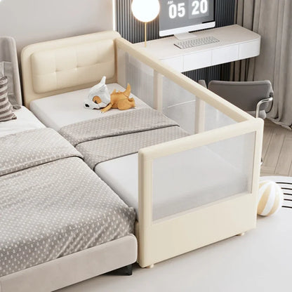 Wooden Bed Baby Cribs Toddler Furniture Things Child Lіko Beds Children 6 Years Old Luxury Kids Boy Cama Infantil Playpens Girl