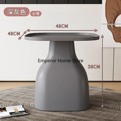 Round Stool Children Plastic Shoe Changing Coffee Table Low Stool Dresser Chair Hourglass Shaped Entrance Hall Furniture 발받침