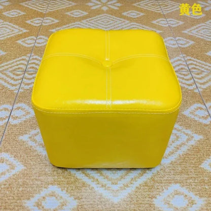 Nordic Makeup Stool Covers Square Dollhouse Low Small Kids Stool Vanity Chair Living Room Meuble De Salon Muebles Home Furniture