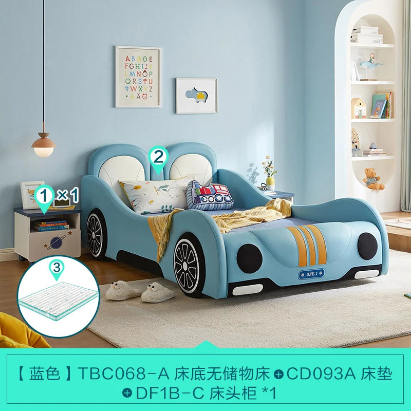 Luxury Modern Children Bed Pretty Cute Comferter Children Beds Queen Size Kinderbett Bedroom Set Furniture